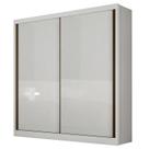 Guarda Roupa Solteiro Toledo 2 Portas 3 Gavetas Neve com Nicho Novo Horizonte Guarda Roupa Solteiro Toledo 2 Portas 3 Gavetas Neve com Nicho Novo Horizonte