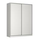 Guarda-Roupa Solteiro Tunas V 2 PT 3 GV Branco