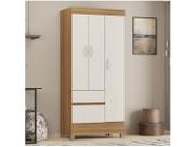 Guarda Roupa Solteiro Wind Amêndola Off White Demóbile