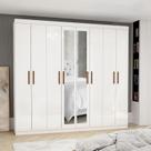 Guarda-roupa Stanley 8 Portas 4 gavetas Plus Guarda-roupa Stanley 8 Portas 4 gavetas Plus