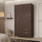 Guarda Roupa Valentina 4P Cafe Touch