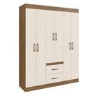 Guarda-roupas 6 Portas 2 Gavetas Multimóveis Cr35111