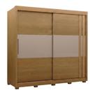 Guarda Roupas Casal 2 Portas de Correr 4 Gavetas 100% MDF Flex Imola