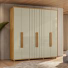 Guarda Roupas Casal 6 Portas 230cm Veronese Linha Espazzo Madetec
