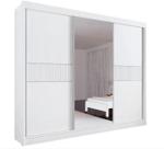 Guarda Roupas Casal Los Angeles Ripado 2Pts 100% MDF DDoro Móveis