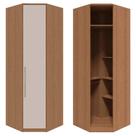 Guarda Roupas Casal Modulado Para Canto Obliquo 234cm Setiba Plus Rimo Carvalho/Palha