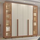Guarda Roupas Casal Trento 100 MDF 6 Portas e 6 Gavetas