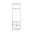 Guarda Roupas Francia Branco com Gaveta Guarda Roupas Francia Branco com Gaveta