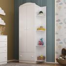 Guarda-Roupas Infantil Flex 2 Portas 1 Gaveta Jujuba Multimóveis BB2660