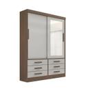 Guarda Roupas Meridian Plus 2Pts 100% MDF DDoro Móveis Guarda Roupas Meridian Plus 2Pts 100% MDF DDoro Móveis