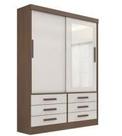 Guarda Roupas Meridian Plus 2Pts 100% MDF DDoro Móveis Guarda Roupas Meridian Plus 2Pts 100% MDF DDoro Móveis