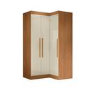 Guarda Roupas Modulado de Canto Madrid com 3 Portas Maxel Guarda Roupas Modulado de Canto Madrid com 3 Portas Maxel