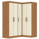 Guarda Roupas Modulado de Canto Madrid com 5 Portas Maxel