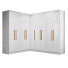 Guarda Roupas Modulado de Canto Madrid com 9 Portas Maxel Guarda Roupas Modulado de Canto Madrid com 9 Portas Maxel