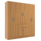 Guarda Roupas New Marbela 07 Portas E 01 Gaveta - Cinnamomo Cinnamomo