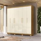Guarda Roupas PB 6 Portas 100% MDF Ideal Para Ambientes Pequenos
