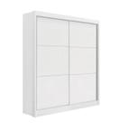 Guarda Roupas Santorini Ripado 2Pts 100% MDF DDoro Móveis Guarda Roupas Santorini Ripado 2Pts 100% MDF DDoro Móveis