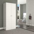 Guarda Roupas Solteiro London Com 2 Portas Menu Móveis Branco