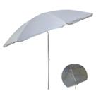 Guarda Sol 2,40m Articulável Branco Haste 32mm Piscina Praia - Importway