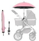 Guarda-sol de carrinho de bebê, guarda-chuva universal, proteção UV