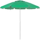 Guarda-sol em Bagum e Haste de Aluminio 1,60m Verde Bandeira Bel
