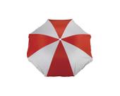 Guarda Sol Mor Vermelho/Prata 1,80Mx2M