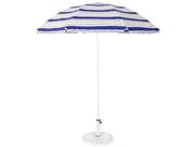 Guarda Sol Nautika Caribe 2,00m Azul e Creme