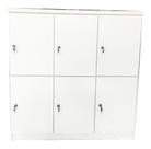 Guarda Volume Armario Escan Locker - 6 Compartimentos - Mdf Guarda Volume Armario Escan Locker - 6 Compartimentos - Mdf
