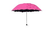 Guardachuva Mágico Com Proteção Uv Estampa Floral Blackout