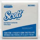 Guardanapo Balcão Branco Folha Dupla Scott 200 Folhas Guardanapo Balcão Branco Folha Dupla Scott 200 Folhas