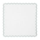 Guardanapo Bordado Branco Celadon Poli-Bambu 45X45Cm Rafimex