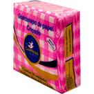 Guardanapo Crepado Xadrez Rosa Pink 50 fls 19,5x22,5cm CampFestas - Inspire sua Festa