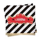 Guardanapo Cromus - Festa Cassino - 25cm x 25cm - 20 unidades - Cromus - Rizzo Guardanapo Cromus - Festa Cassino - 25cm x 25cm - 20 unidades - Cromus - Rizzo
