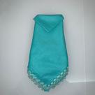 Guardanapo De Boca Com Borda De Renda Tiffany 40 X 40cm