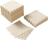 Guardanapo de coquetel BEFORYOU, 2 camadas, com borda recortada, pacote com 200 (branco leitoso)