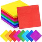 Guardanapo de coquetel Yahenda Rainbow descartável 320 unidades 25x25cm