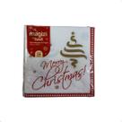 Guardanapo De Papel C/20 Un 25x25cm Decorativo Mesa Natal