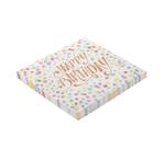 Guardanapo de Papel Estampado Happy Birthday Bolinhas 32x32 cm Silver Festas - Inspire sua Festa Loja