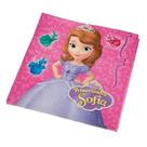 Guardanapo de Papel Estampado Princesa Sofia - 16 Unidades