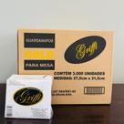 Guardanapo de Papel Griffi Gold 27,5 x 31,5 cm Linha Luxo Premium 3000 unidades Guardanapo de Papel Griffi Gold 27,5 x 31,5 cm Linha Luxo Premium 3000 unidades