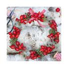 Guardanapo de Papel Guirlanda Romã Natal Ti-flair 33x33cm