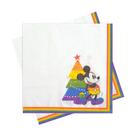 Guardanapo de Papel Mickey com Pinheiro - Arco-íris - 33cm - 20 unidades - Cromus - Rizzo Guardanapo de Papel Mickey com Pinheiro - Arco-íris - 33cm - 20 unidades - Cromus - Rizzo