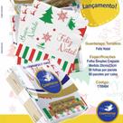 Guardanapo Descartável Papel Estampado Feliz Natal 3 unidade