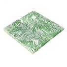 Guardanapo Folhas De Palmeira 32x32 Silver - 20un