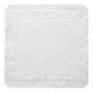 Guardanapo papel coquetel mod Pois 20x20 cm branco - 100 unid