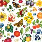 Guardanapo para Decoupage Ambiente Ano Colorido com 20 Unidades