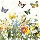 Guardanapo para Decoupage Ambiente Spring Bloomers com 20 Unidades