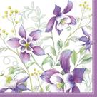 Guardanapo para Decoupage Ihr 33x33 Flores Verao Lilas C/ 20 Unidade