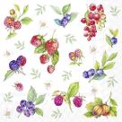 Guardanapo para Decoupage Ihr 33x33 Frutas Coloridas C/ 2 Unidades