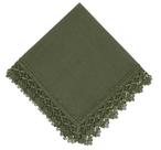 Guardanapo Renda Guipir Verde Poli-Bambu 45X45Cm Rafimex Guardanapo Renda Guipir Verde Poli-Bambu 45X45Cm Rafimex